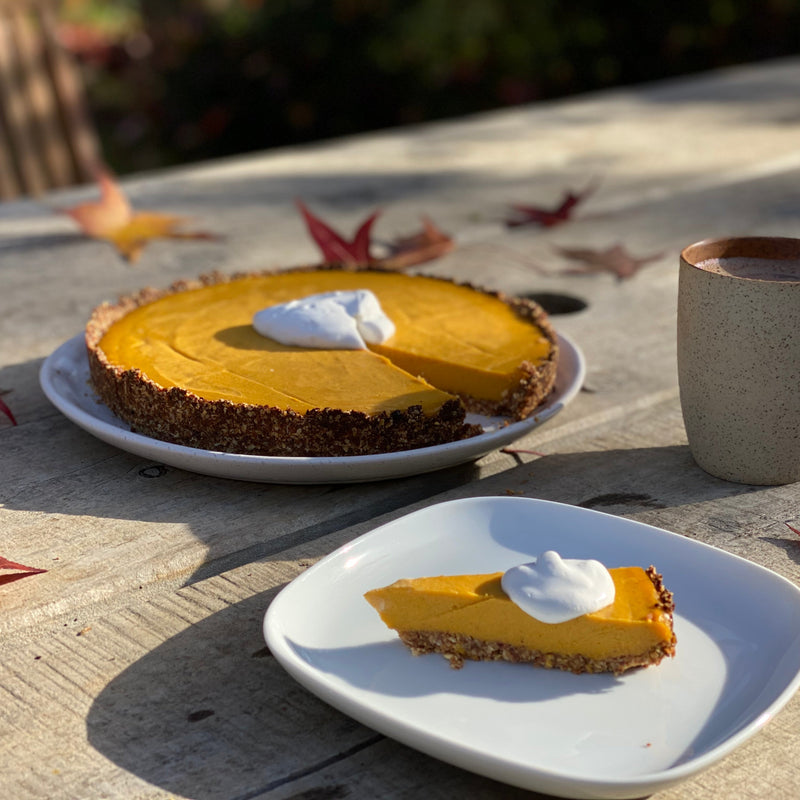 Pumpkin Spiced Pie with Fire Cacao