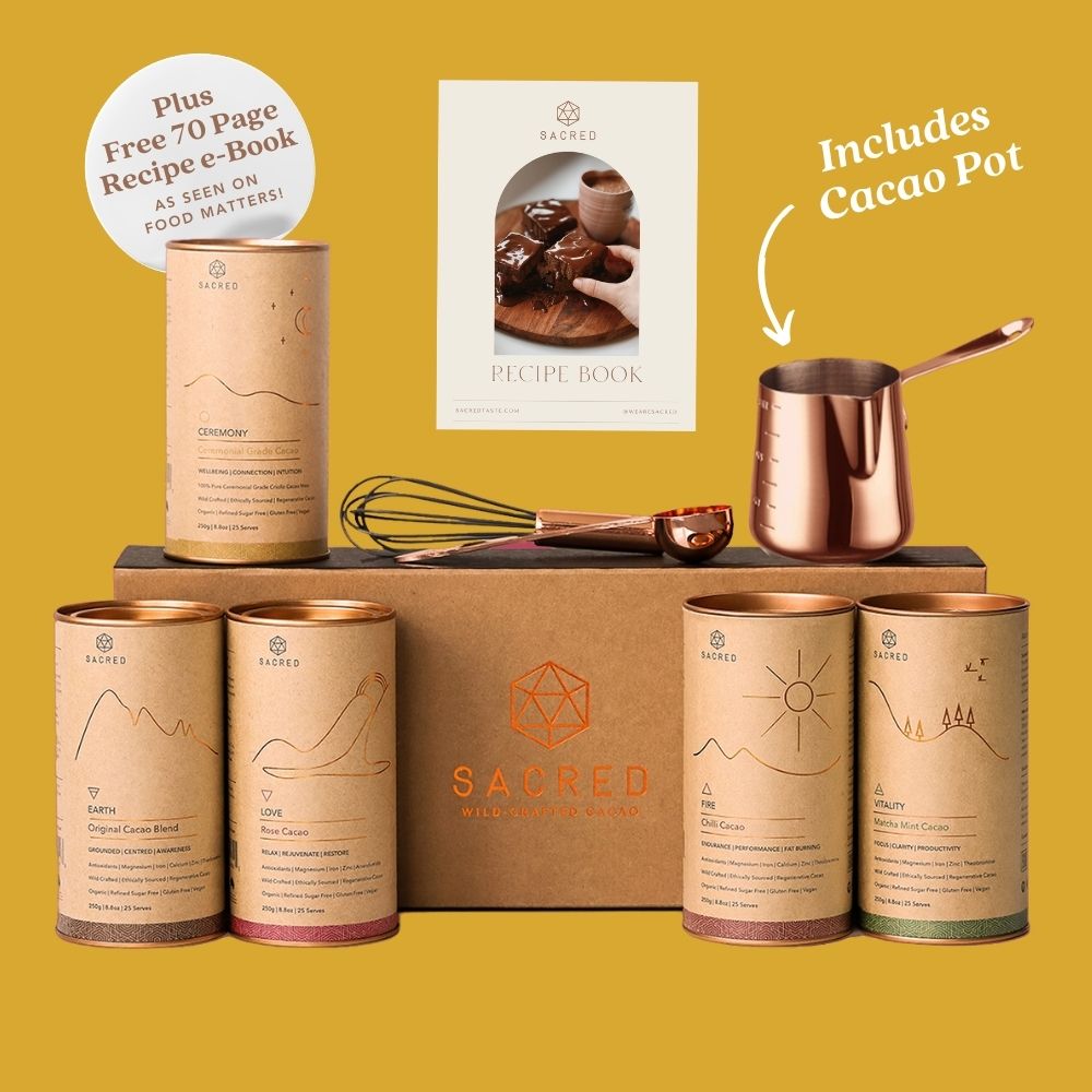 Sacred Cacao Bundle + Ultimate Cacao Kit